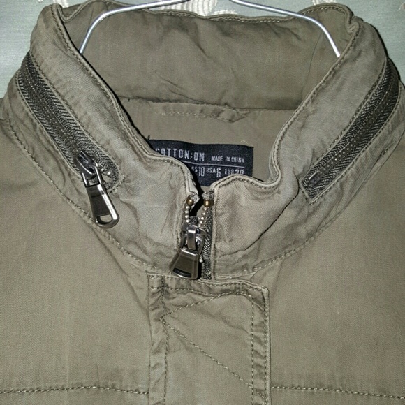 Cotton on green army jacket - Picture 5 of 6